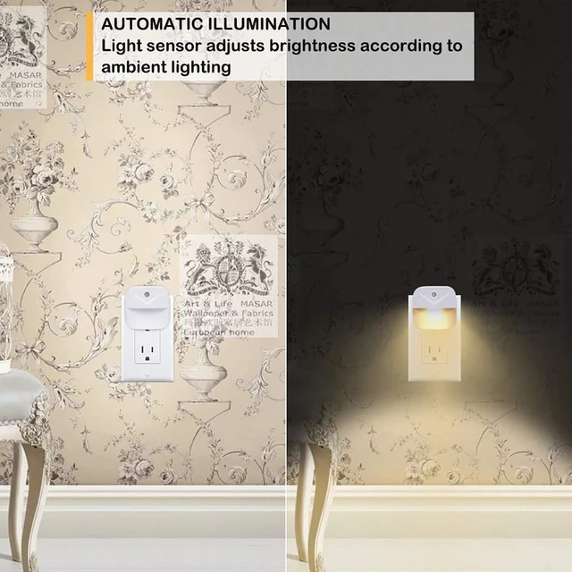 Day and night illustration of the ambient light sensor
